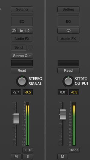stereo signal